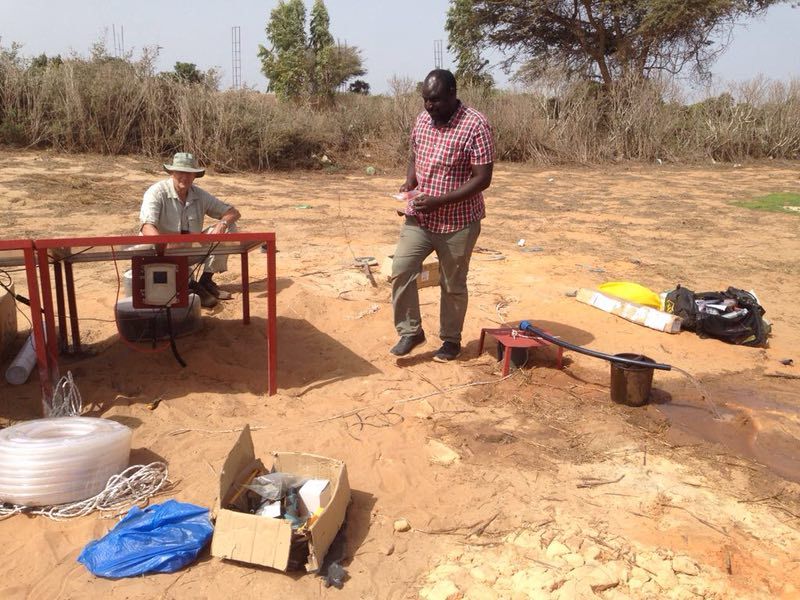 referência senegal para a bomba submergível solar difful