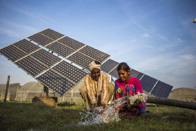 المضخة الشمسية المياه الهندية application2