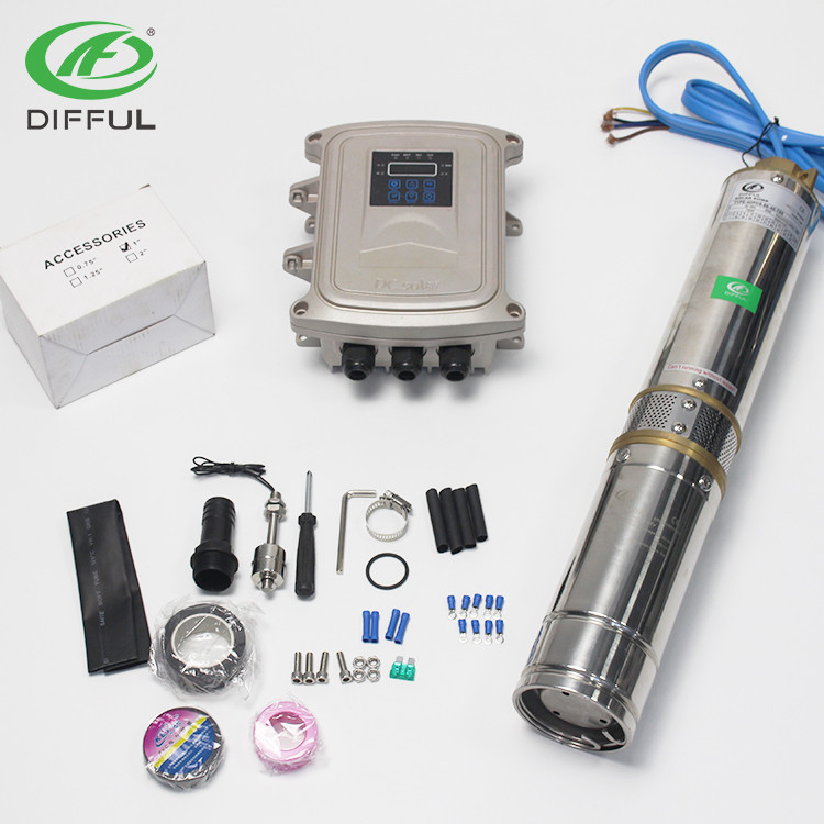 difful solar submersible pump