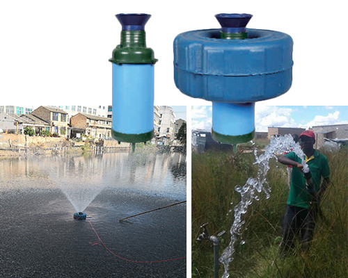 AC/DC brushless solar pond aerator for irrigation fish pond aeration