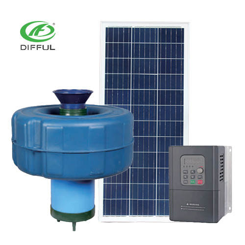 Ac Dc Brushless Solar Pond Aerator For Irrigation Fish Pond Aeration Pump Floating Pump Difful