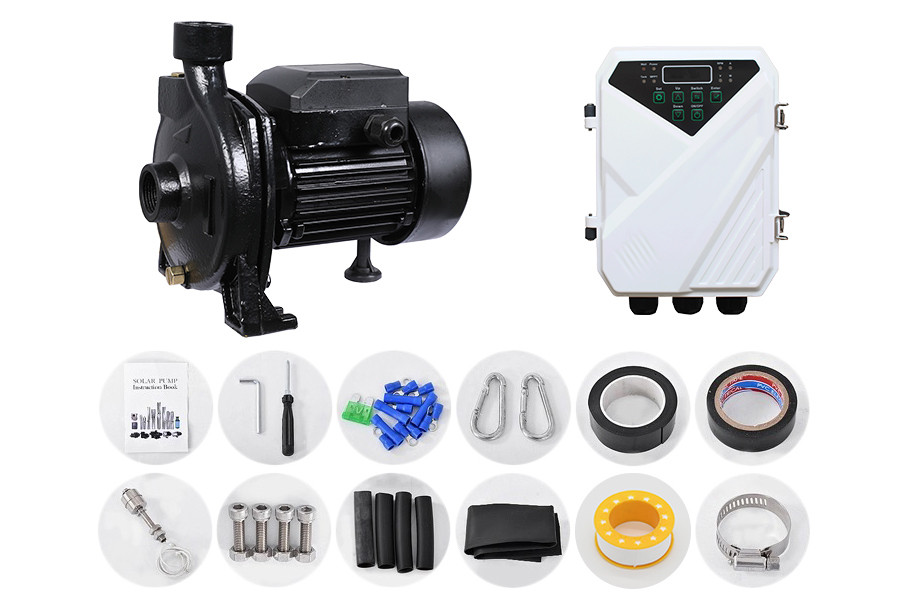 centrifugal surface pump with solar power DC 72V domestic solar pump