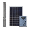 3 "AC/DC bürstenlose Solar-Tauchpumpe mit S/S-Laufrad für Bewässerungssolarpumpe zum Verkauf
