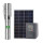 4/6" AC/DC Solarpumpe mit S/S Laufrad für Tiefbrunnen solarbetriebene Pumpen Preis Südafrika