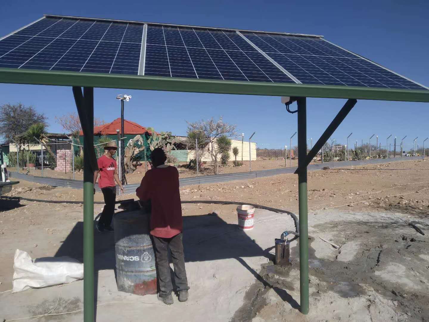 DIFFUL SOLAR PUMP - - DIFFUL solar pump Zambia application