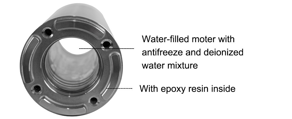 4DFS22-12-1100 solar pump water filled motor