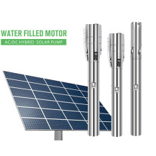 DIFFUL SOLAR PUMP - - New product shielded water filled motor solar pump goes online