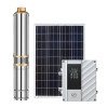 Solar pump factory outlet solar submersible pump with plastic impeller 4inch solar powered pump for irrigation