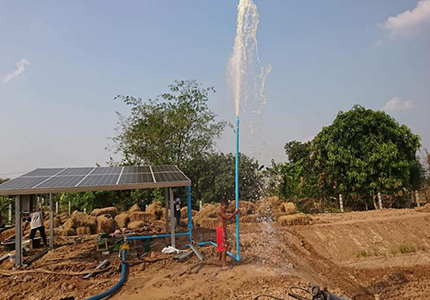 solar water pump Benin application