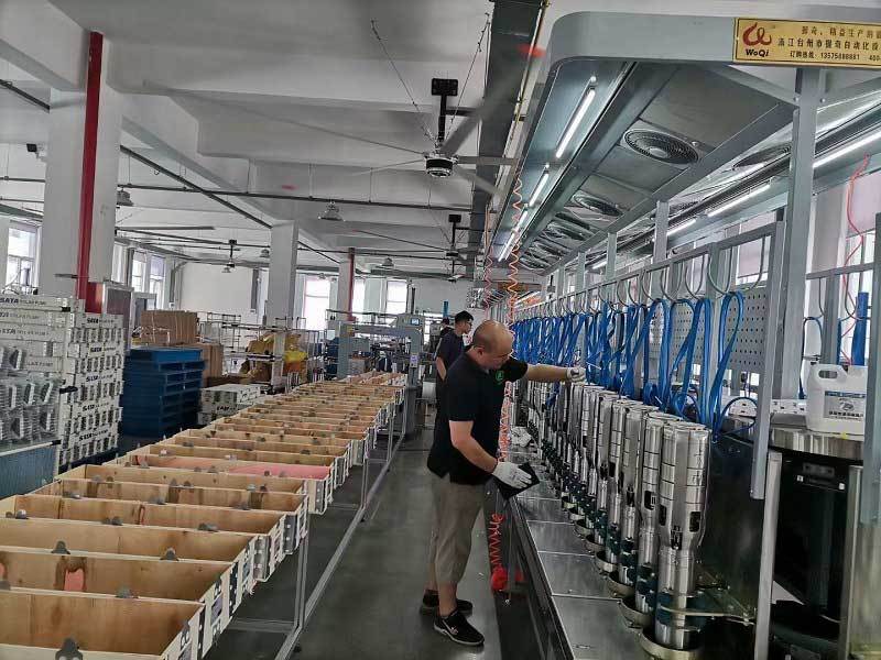 Difful Solar Water Pump Factory,solar submersible pump workshop