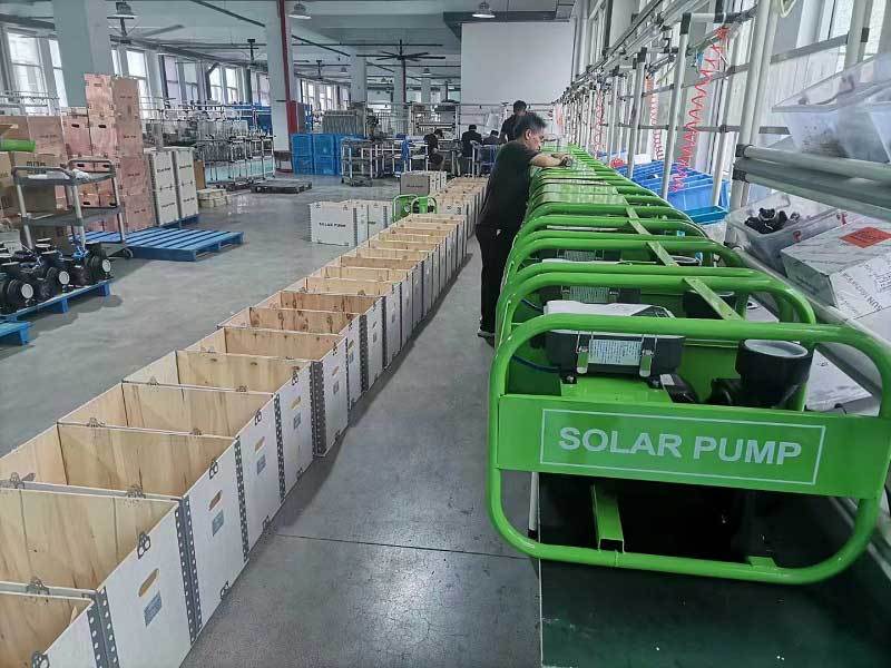 Difful Solar Water Pump Factory，solar surface pump workshop