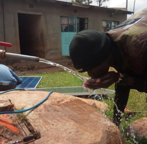 Africa Kenya｜Solar Submersible Pump 3DSS2.0-150-72-750  For Living Water Intake