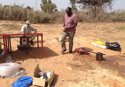 Africa Senegal｜Solar Submersible Pump 3DSC4-35-24-200 For Small Area Irrigation.