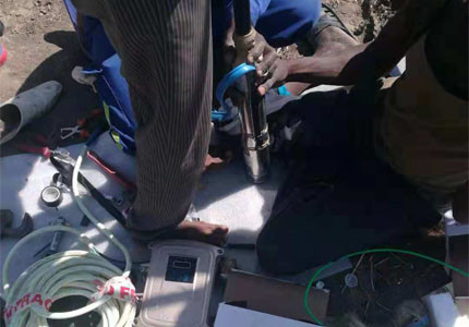 Africa Chad | 3 Inch Plastic Impeller Solar Submersible Pump Application Reference