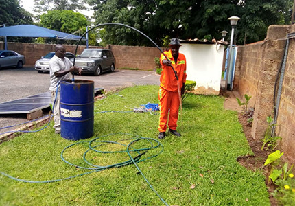 Africa  Zambia | 3 Inch Plastic Impeller Solar Submersible Pump Application Reference