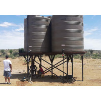 Africa Namibia | 4 inch DC brushless solar pump with S/S impeller application reference