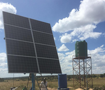 Africa Zimbabwe | 4 Inch DC Brushless Solar Submersible Pump With S/s Impeller Application Reference