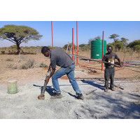 Africa Chad | 3 Inch DC Brushless Solar Pump With Plastic Impeller