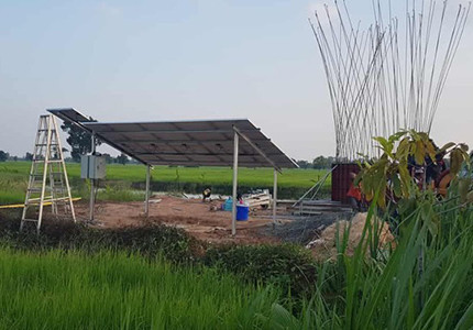 Asia Thailand | Solar Submersible Pumping System 4 Inch DC Brushless  Solar Pump With Plastic Impeller