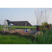 Asia Thailand | Solar Submersible Pumping System 4 Inch DC Brushless Solar Pump With Plastic Impeller