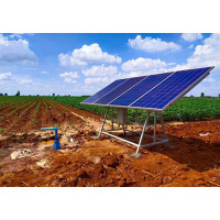 Asia Thailand | Solar Submersible Pumping System 4 Inch DC Brushless Solar Pump With Plastic Impeller