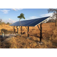 Brazil | Solar Submersible Irrigation System 4 Inch DC Brushless Solar Pump With Plastic Impeller