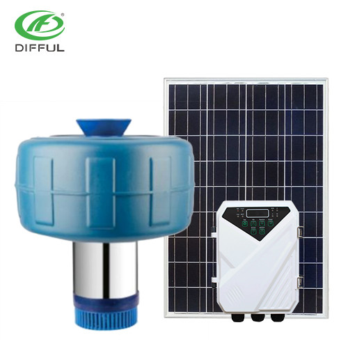 DIFFUL Solar-Teichbelüfter | DC MPPT-Controller | Sauerstoffversorgung von Fischteichen | Hersteller von Solarbelüftern