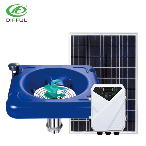 DIFFUL Solar-Luftsauerstoffgenerator | DC MPPT-Controller | solarbetriebener Teichbelüfter | Fabrik für Solarbelüfter