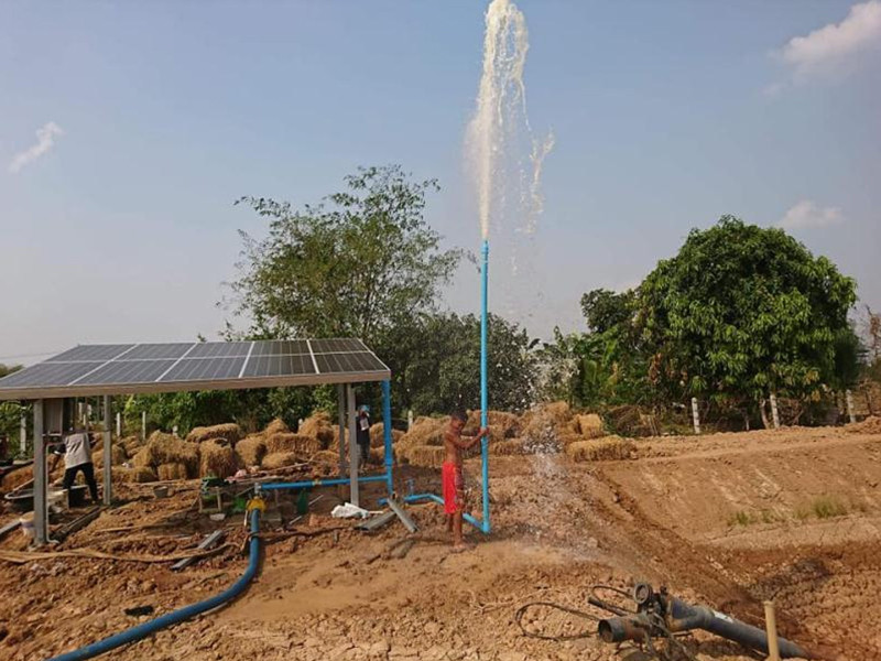 太阳能水泵造福非洲的日常生活