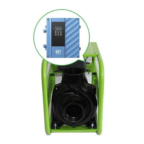 AC/DC high-power surface pump with solar power
