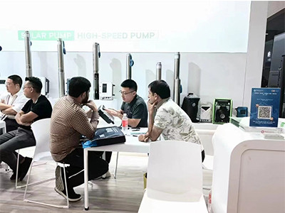 Difful Solar Pump at the Canton Fair