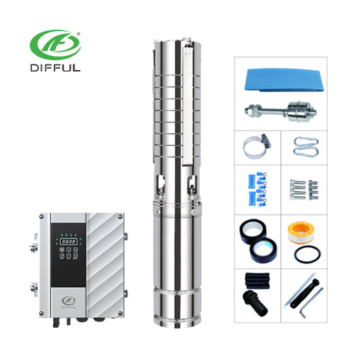 Kit complet pour pompe de prairie avec panneau solaire 60W - Ukal