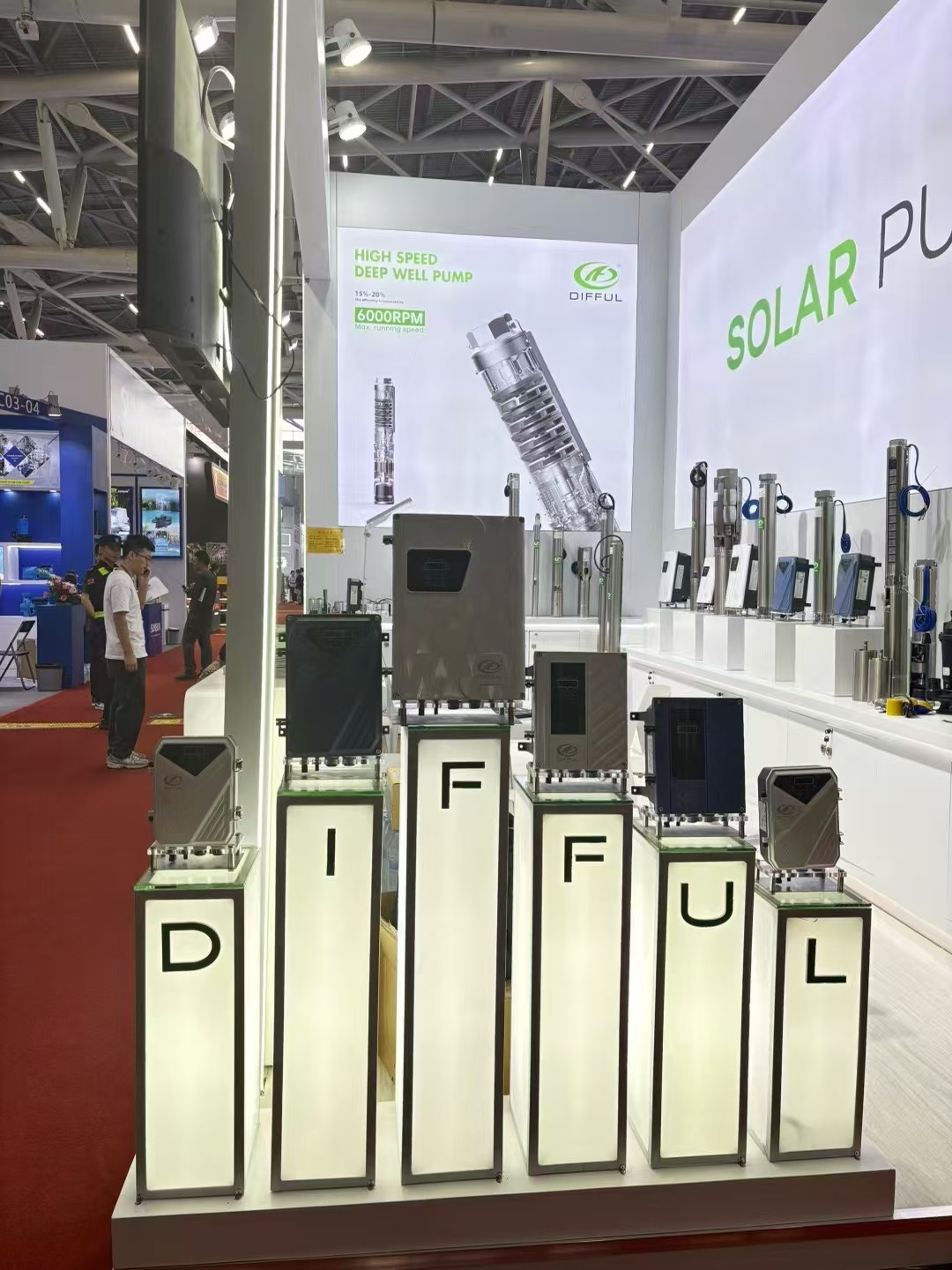 DIFFUL Solar Water Pump Company at the Canton Fair