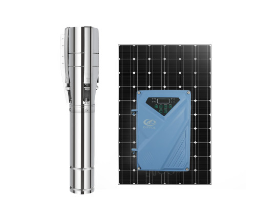 4/6"AC/DC brushless solar pump with S/S impeller(3KW-4KW), solar power water pump manufacturers