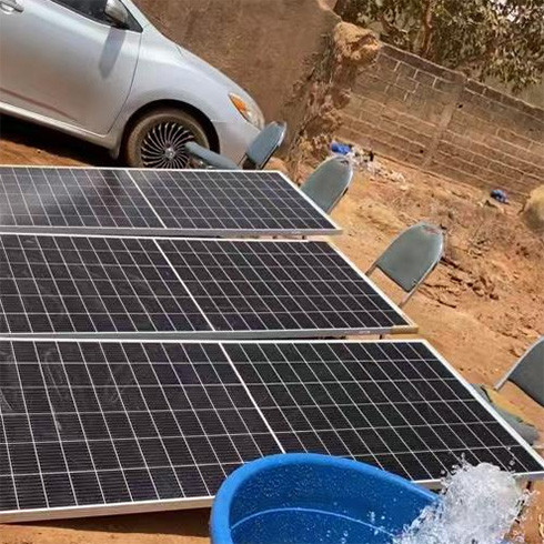 Africa Burkina Faso | 3 inch 1hp DC brushless solar pump plastic impeller