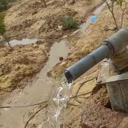 Africa Chad | 4 inch 2hp 1500w DC brushless solar pump with S/S impeller