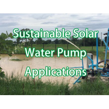 Sustainable Solar Water Pump Applications