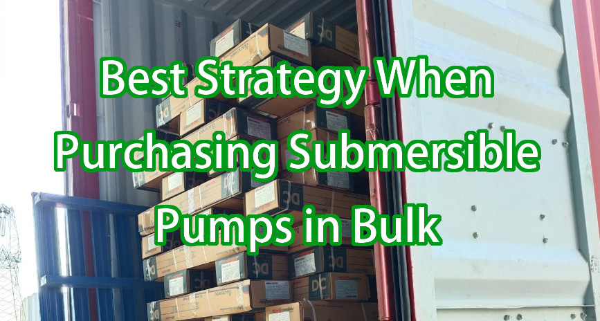 Best Strategy When Purchasing Submersible Pumps in Bulk: Cost Control, Supplier Selection, and Logistics