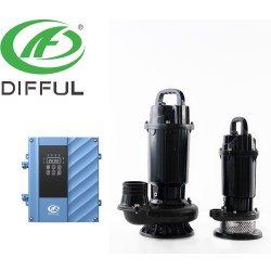 Large flow AC/DC solar submersible pump, solar submersible pump manufacturer, agricultural irrigation