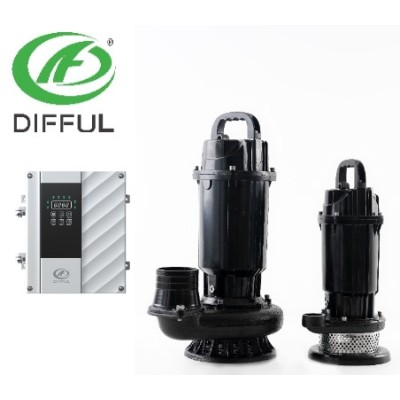 Large flow HV solar submersible pump, wide voltage range, solar submersible pump manufacturer，agricultural irrigation