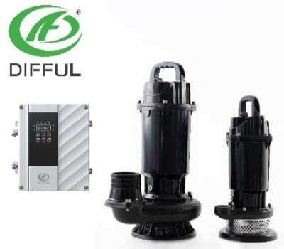 Large flow HV solar submersible pump, wide voltage range, solar submersible pump manufacturer，agricultural irrigation