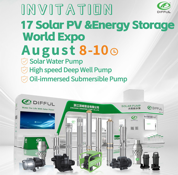 Difful Solar Water Pump Cordially Invites You to Visit Booth B461 at the Guangzhou PV & Energy Storage Expo! Explore the Future of Green Power Together!
