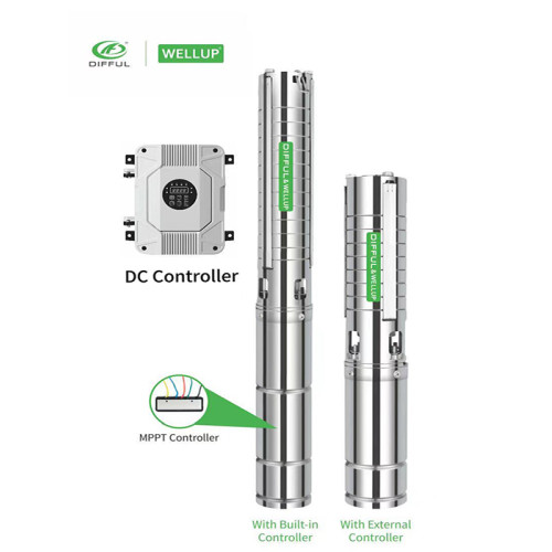 4"DC BRUSHLESS SOLAR PUMP WITH S/S IMPELLER | 4500 RPM SOLAR PUMP| Cost-effective,high quality pump for irrigation and agriculture