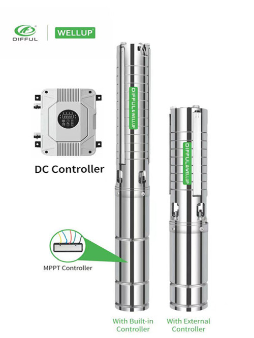4"DC BRUSHLESS SOLAR PUMP WITH S/S IMPELLER | 4500 RPM SOLAR PUMP| Cost-effective,high quality pump for irrigation and agriculture