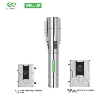 4Inch6Inch AC/DC&（3KW-7.5KW） BRUSHLESS SOLAR PUMP WITH S/S IMPELLER | 4500 RPM DIFFUL ＆WELLUP WATER PUMP | Agricultural irrigation, household water supply