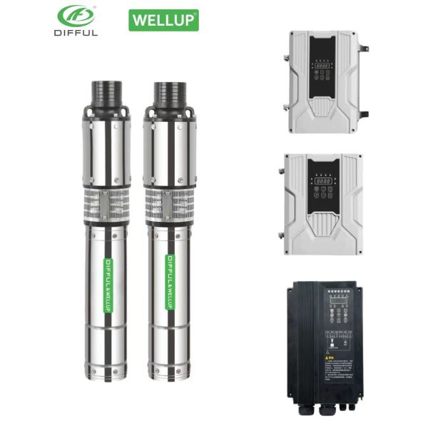 6HJPC-A/D(5.5-37KW) +6/8HJPC-A/D（7.5-37kw）BRUSHLESS SOLAR PUMP WITH PLASTIC IMPELLER | 4000 RPM DIFFUL ＆WELLUP WATER PUMP | BEST SOLAR PUMP FOR SALES