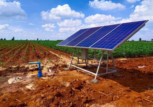 中国太阳能水泵照亮非洲田野,阳光技术解决灌溉难题