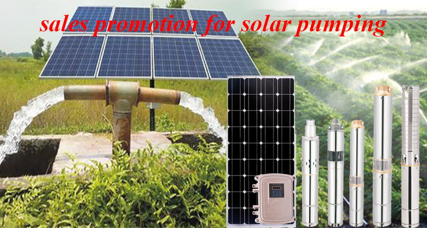 DC solar pumping