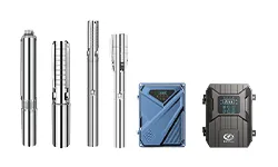 Water Filled Motor Solar Pump