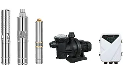 DC solar water pump
